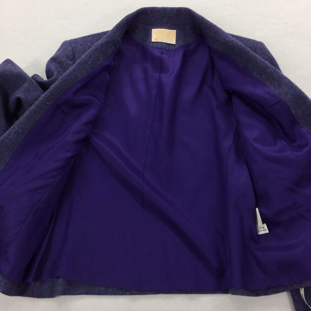 Pendleton 100% Virgin Wool One Button Blazer Size… - image 5